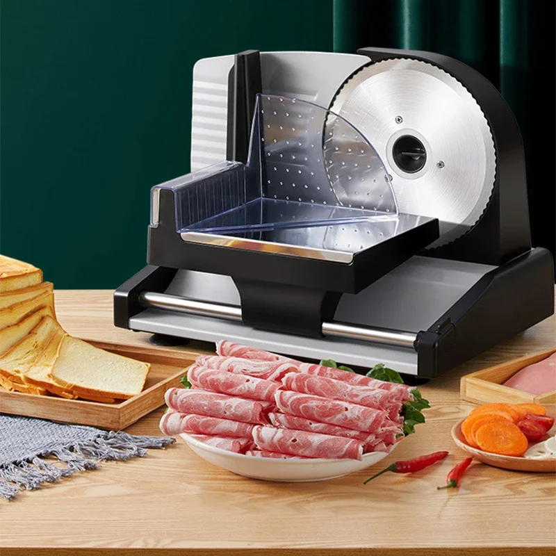 Commercial Bread Slicer - 801 Elektrische vleessnijmachine 200 W Huishoudelijke