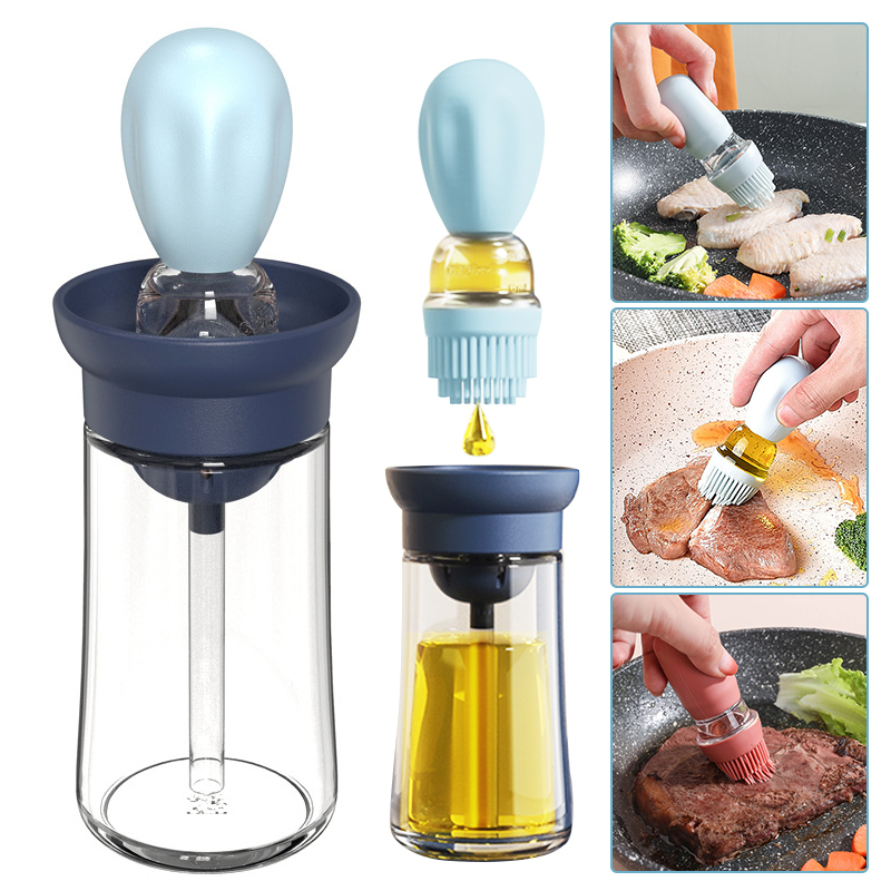 Commercial Kitchen Sprayer - Draagbare Keuken Olie Fles Siliconen Borstel