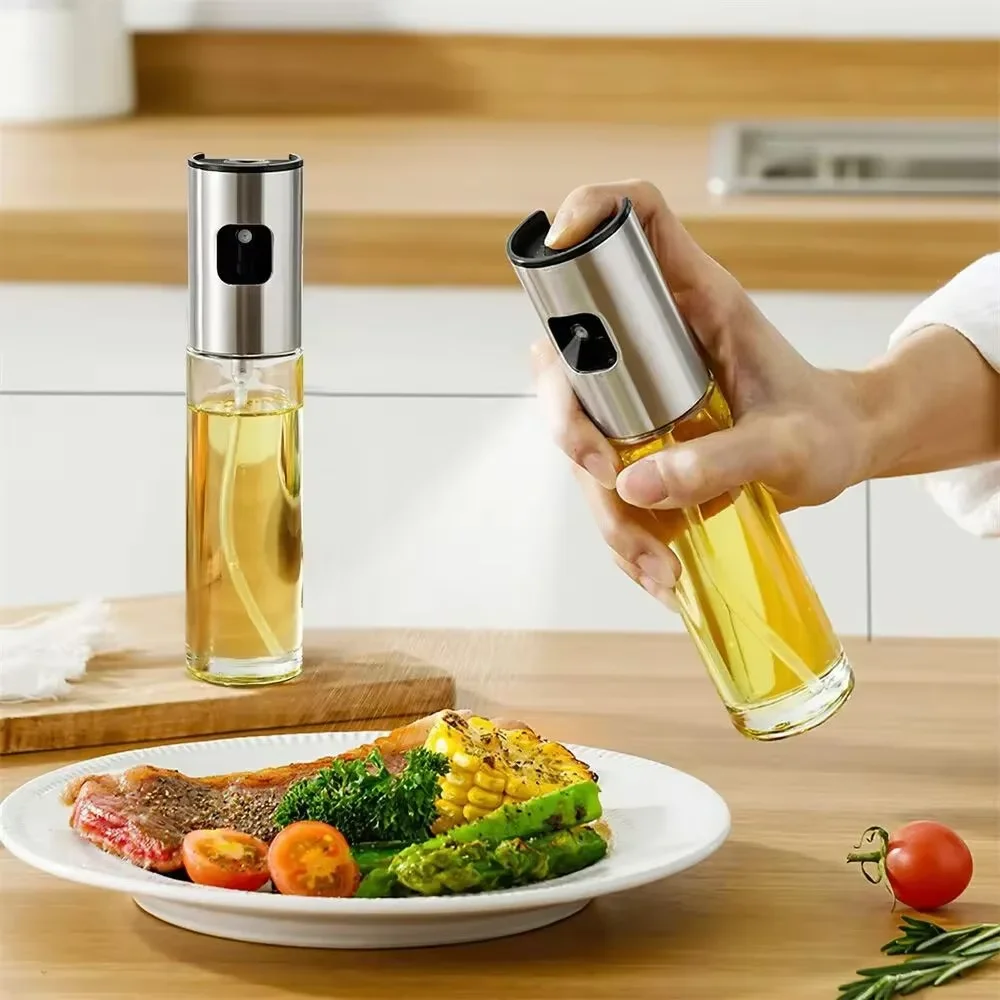 Commercial Kitchen Sprayer - Glazen oliespuit voor koken Olijfspray Mister