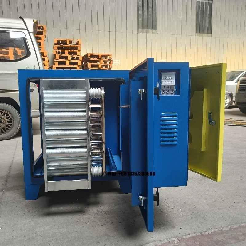 Commercial Kitchen Oil Disposal - Commerciële keuken elektrostatische filter gasafvoermachines elektrostatische