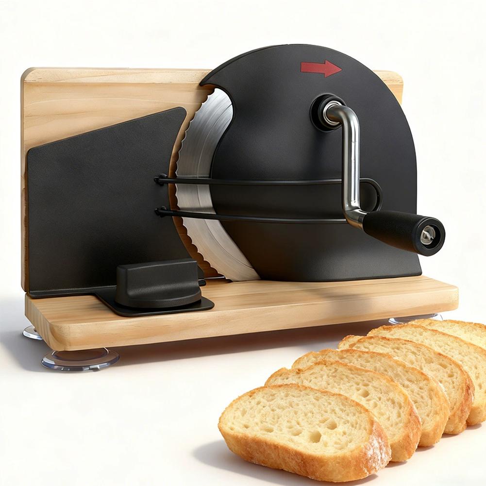 Commercial Bread Slicer - Handmatige broodsnijder 5-20 mm verstelbare dikte