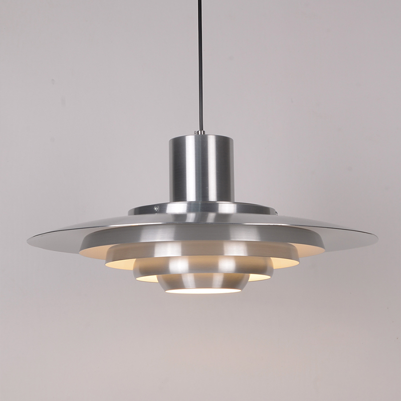 Commercial Kitchen Island - Flying Art Design LED-hanglamp Wit Zilver
