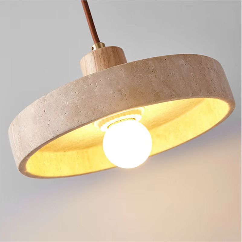 Commercial Kitchen Island - Luma Wabi Sabi Gele Travertijn Hanglamp