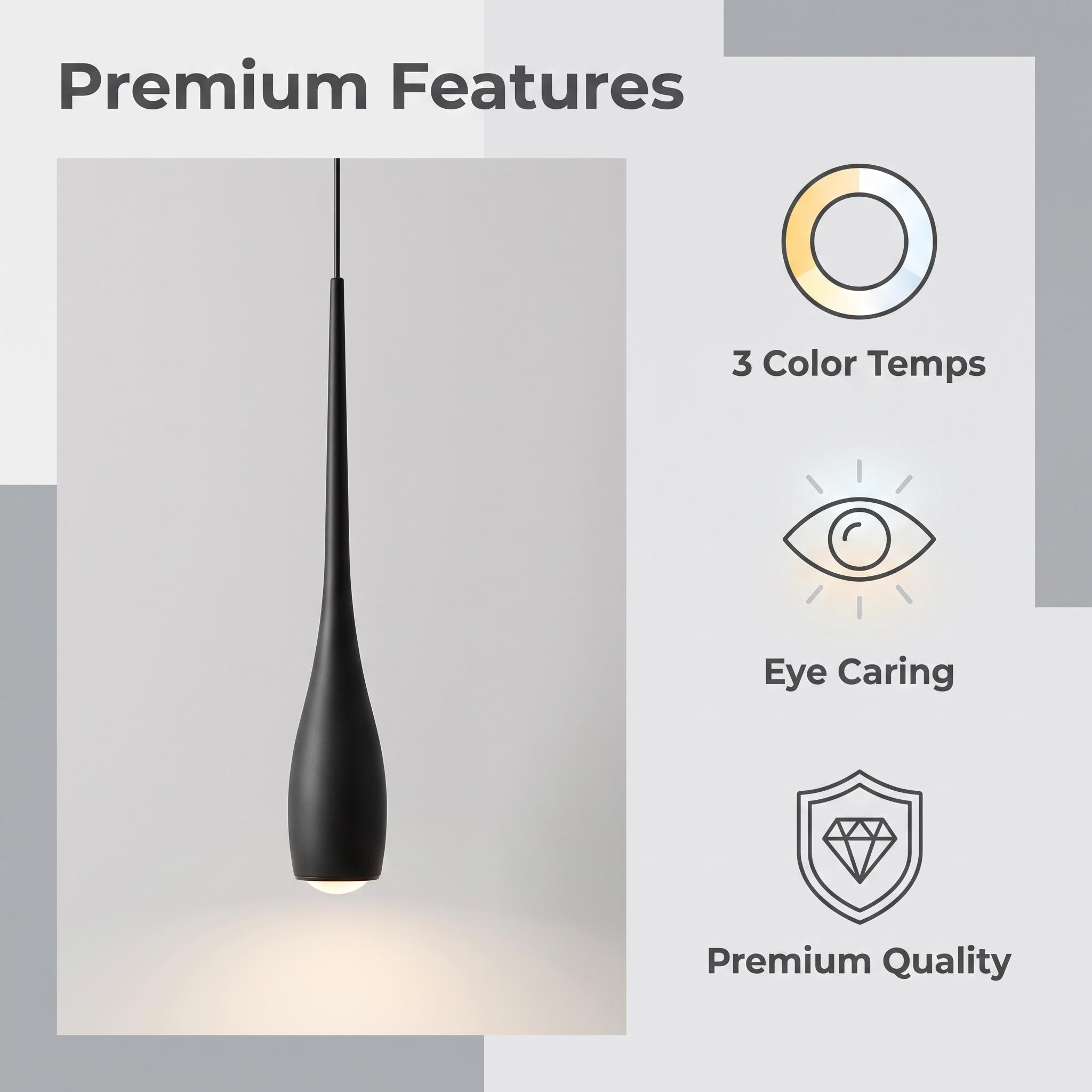 MARPOU Nordic LED-hanglamp 3 k - Commercial Kitchen Island recensie en prijs