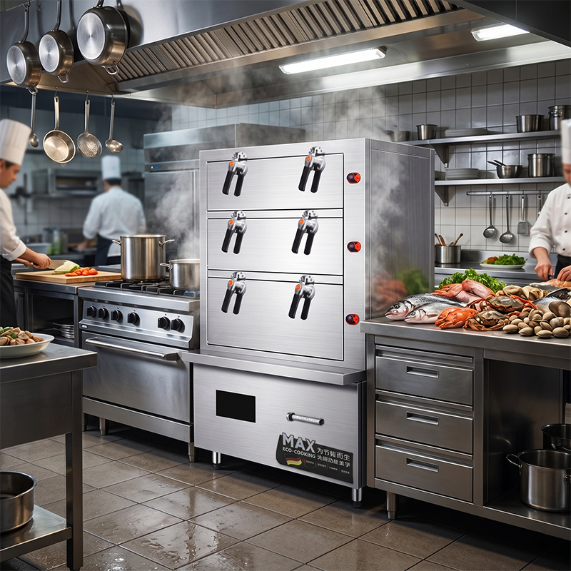 In-Smart 12-bakjes commerciële - Commercial Kitchen Steamer recensie en prijs