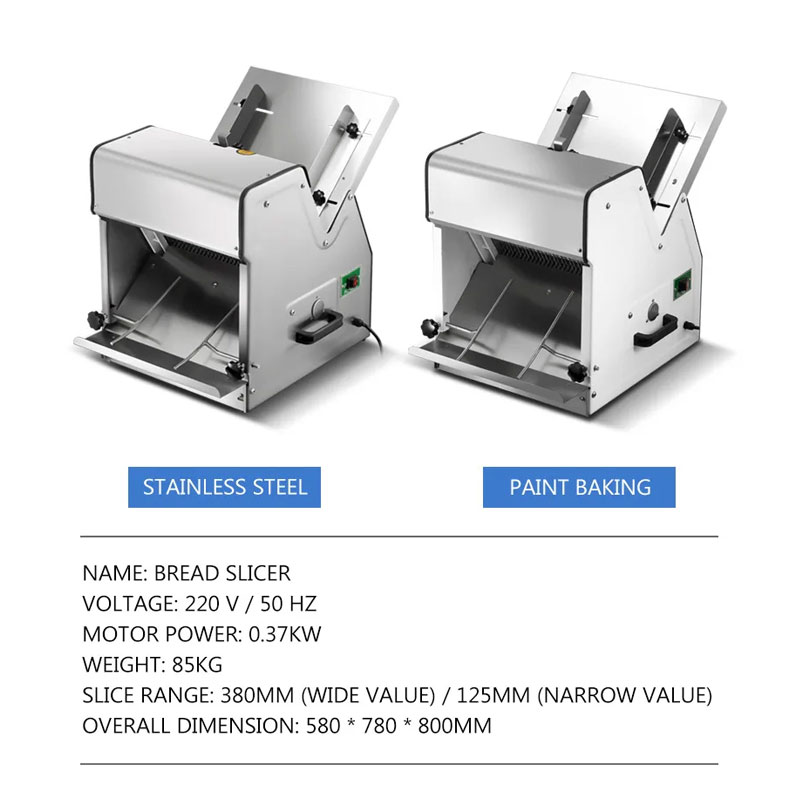 Commerciële Toast Broodsnijmac - Commercial Bread Slicer recensie en prijs