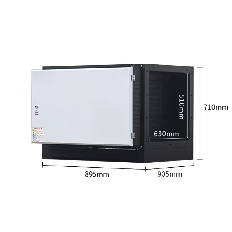 4000M3/h Elektrostatische olie - Commercial Kitchen Oil Disposal recensie en prijs