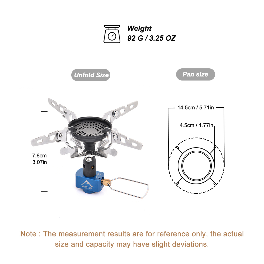 Widesea Camping Gasbrander Bui - Commercial Kitchen Burner recensie en prijs