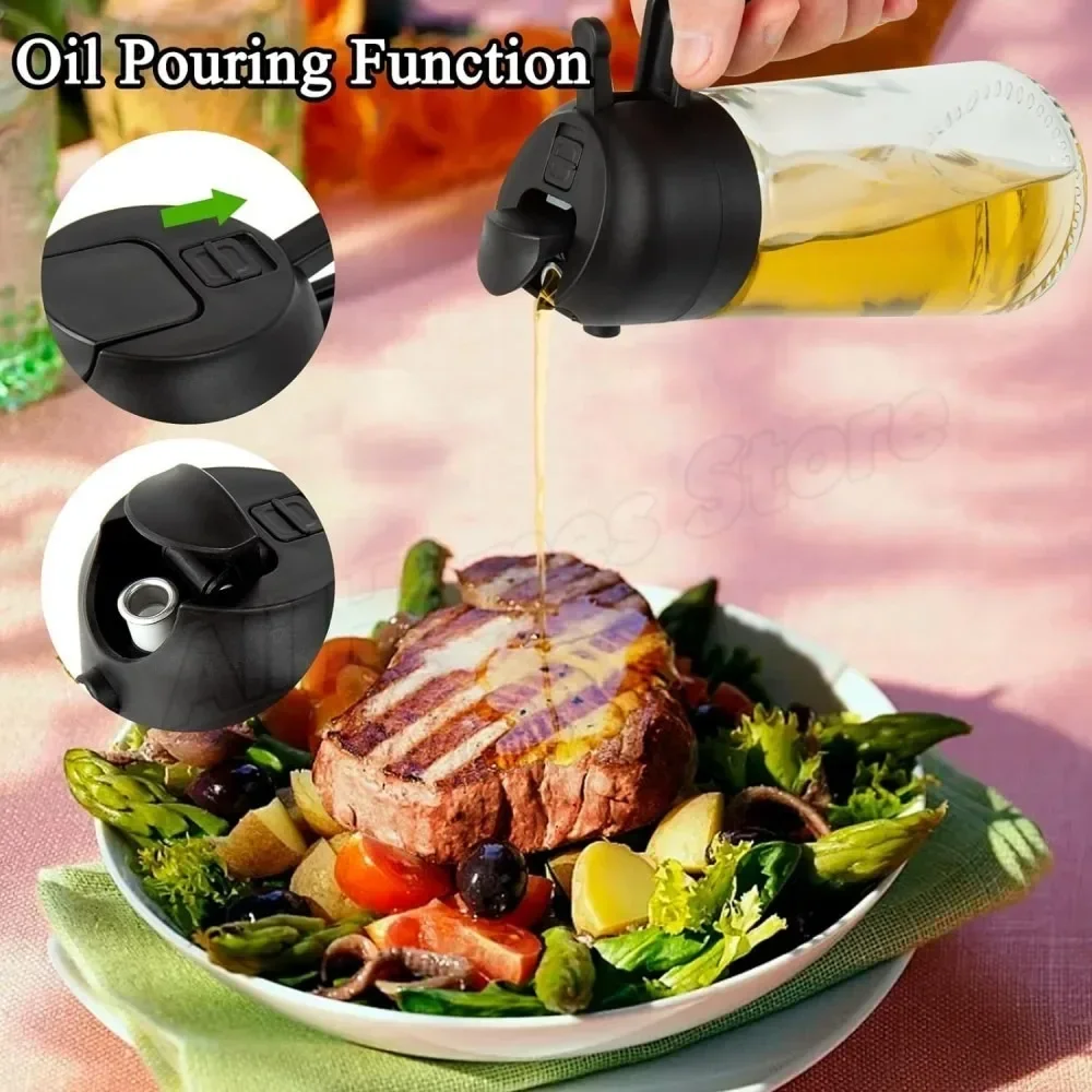 2-in-1 Plastic Oliespuitfles 5 - Commercial Kitchen Sprayer recensie en prijs
