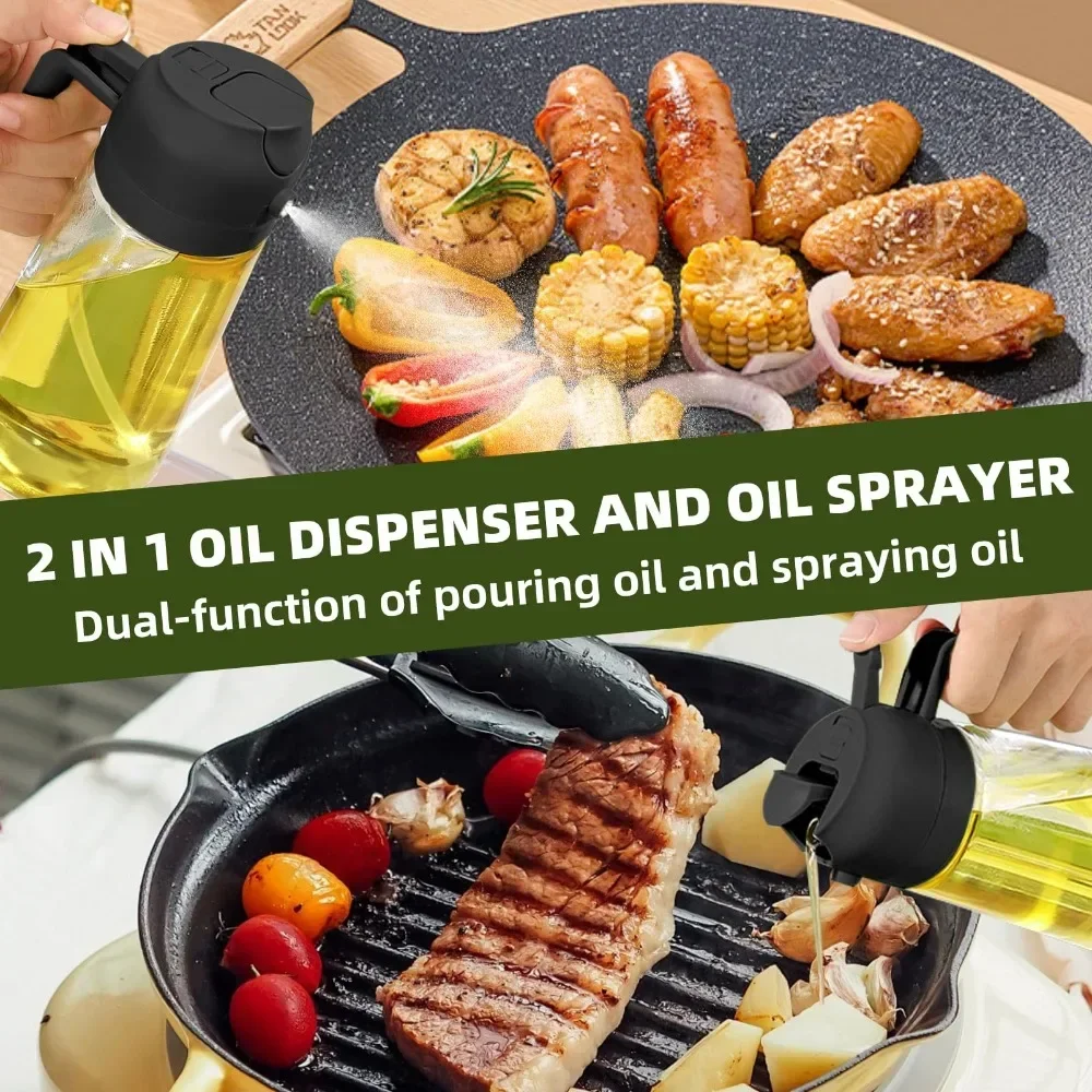 2-in-1 Plastic Oliespuitfles 5 - Commercial Kitchen Sprayer recensie en prijs