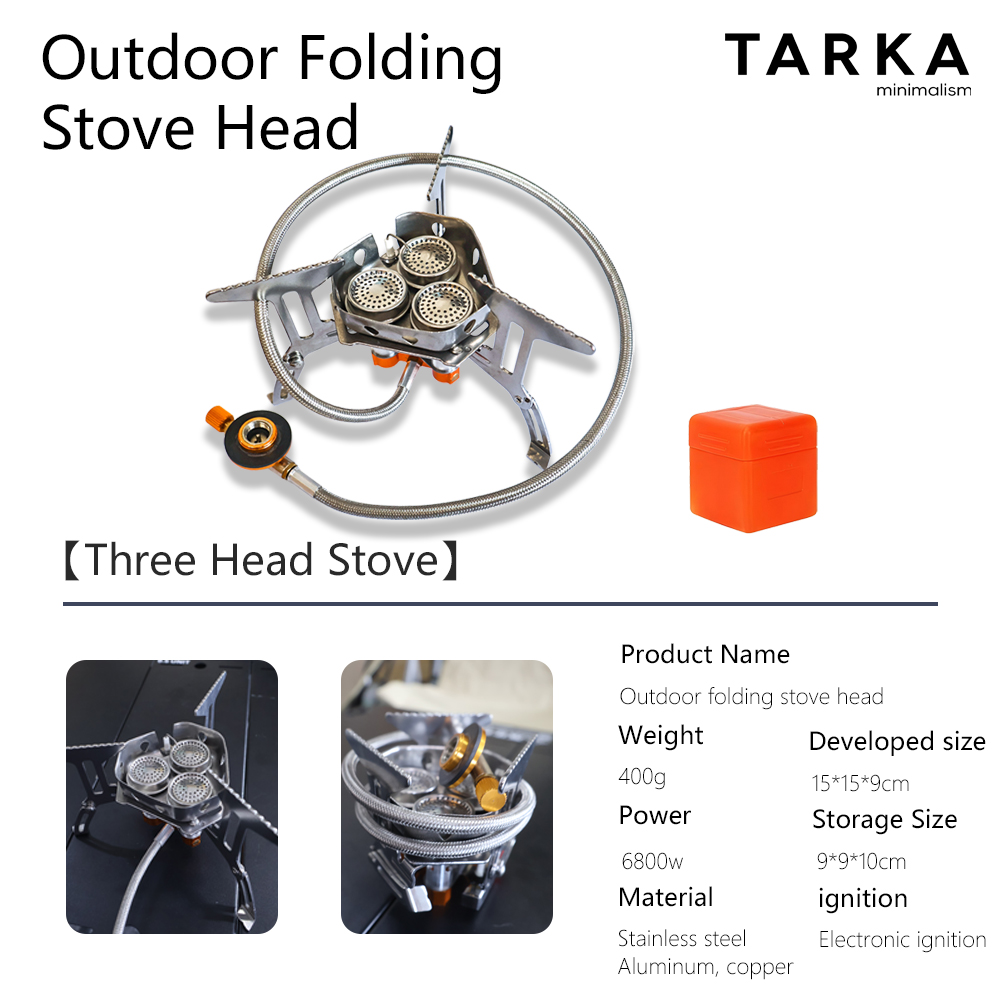 TARKA Camping Gasfornuis 5800w - Commercial Kitchen Burner recensie en prijs