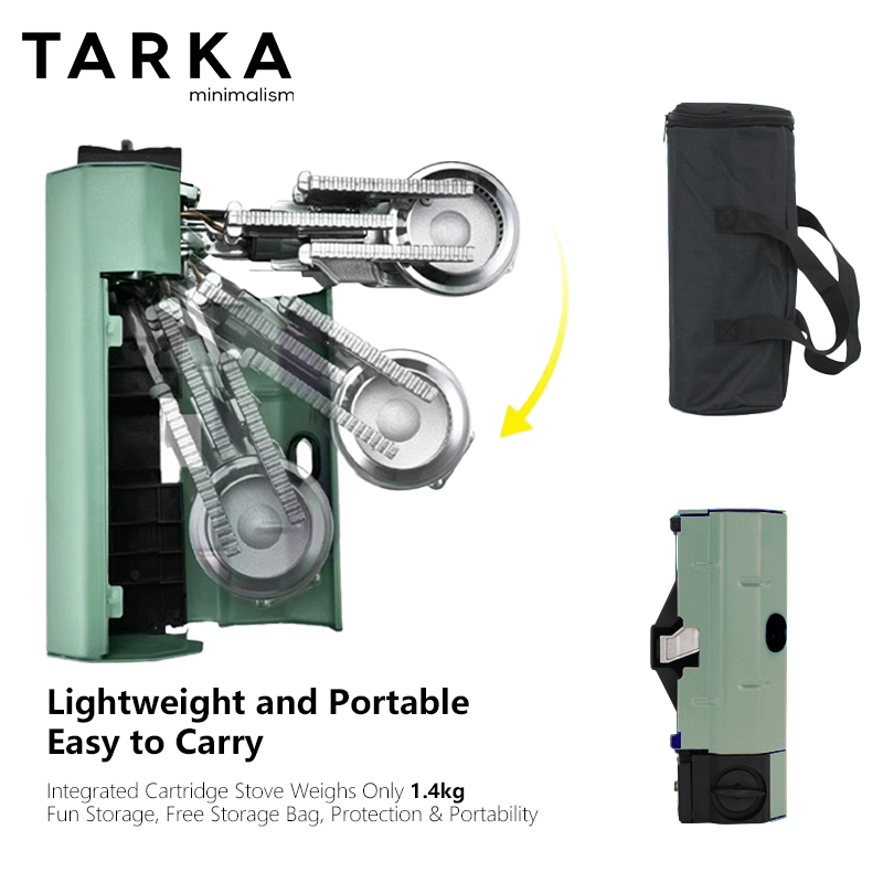 TARKA Cassettefornuis Camping  - Commercial Kitchen Burner recensie en prijs
