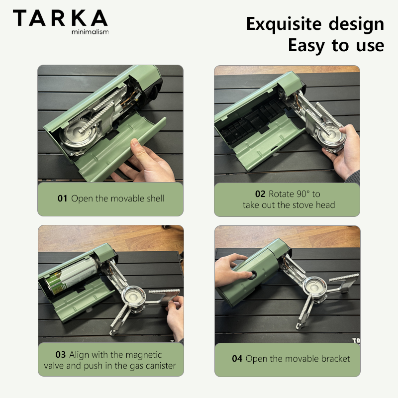 TARKA Cassettefornuis Camping  - Commercial Kitchen Burner recensie en prijs